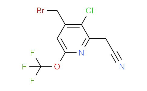 AM56712 | 1804795-90-1 | 4-(Bromomethyl)-3-chloro-6-(trifluoromethoxy)pyridine-2-acetonitrile