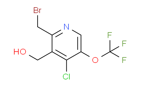 2-(Bromomethyl)-4-chloro-5-(trifluoromethoxy)pyridine-3-methanol
