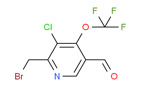 AM56730 | 1804796-44-8 | 2-(Bromomethyl)-3-chloro-4-(trifluoromethoxy)pyridine-5-carboxaldehyde