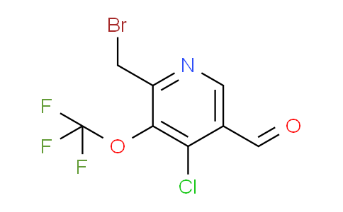 AM56734 | 1806102-55-5 | 2-(Bromomethyl)-4-chloro-3-(trifluoromethoxy)pyridine-5-carboxaldehyde