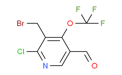 AM56747 | 1803699-32-2 | 3-(Bromomethyl)-2-chloro-4-(trifluoromethoxy)pyridine-5-carboxaldehyde
