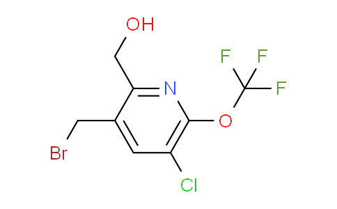 AM56749 | 1804791-67-0 | 3-(Bromomethyl)-5-chloro-6-(trifluoromethoxy)pyridine-2-methanol