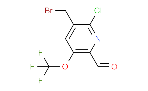 AM56753 | 1803640-74-5 | 3-(Bromomethyl)-2-chloro-5-(trifluoromethoxy)pyridine-6-carboxaldehyde