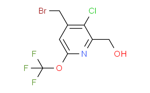 AM56756 | 1804797-64-5 | 4-(Bromomethyl)-3-chloro-6-(trifluoromethoxy)pyridine-2-methanol