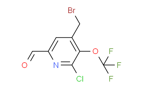 AM56764 | 1803699-36-6 | 4-(Bromomethyl)-2-chloro-3-(trifluoromethoxy)pyridine-6-carboxaldehyde