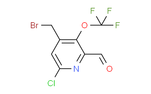 AM56765 | 1804327-44-3 | 4-(Bromomethyl)-6-chloro-3-(trifluoromethoxy)pyridine-2-carboxaldehyde