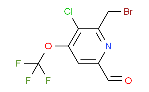 AM56767 | 1806242-39-6 | 2-(Bromomethyl)-3-chloro-4-(trifluoromethoxy)pyridine-6-carboxaldehyde