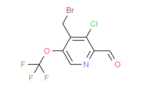 AM56768 | 1804620-28-7 | 4-(Bromomethyl)-3-chloro-5-(trifluoromethoxy)pyridine-2-carboxaldehyde