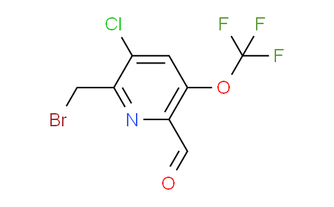 AM56769 | 1804392-56-0 | 2-(Bromomethyl)-3-chloro-5-(trifluoromethoxy)pyridine-6-carboxaldehyde