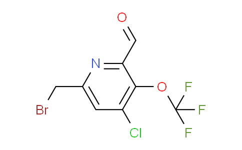AM56773 | 1806242-41-0 | 6-(Bromomethyl)-4-chloro-3-(trifluoromethoxy)pyridine-2-carboxaldehyde