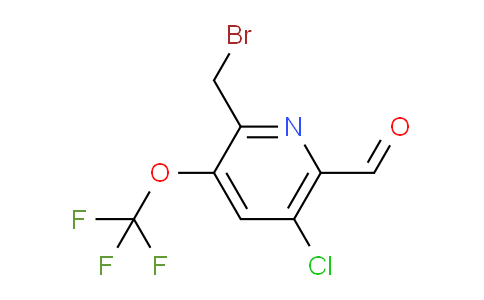 AM56774 | 1803699-30-0 | 2-(Bromomethyl)-5-chloro-3-(trifluoromethoxy)pyridine-6-carboxaldehyde
