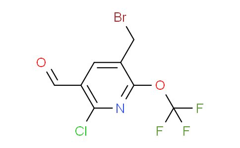 AM56775 | 1804620-31-2 | 3-(Bromomethyl)-6-chloro-2-(trifluoromethoxy)pyridine-5-carboxaldehyde