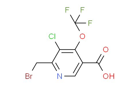 AM56776 | 1804327-54-5 | 2-(Bromomethyl)-3-chloro-4-(trifluoromethoxy)pyridine-5-carboxylic acid