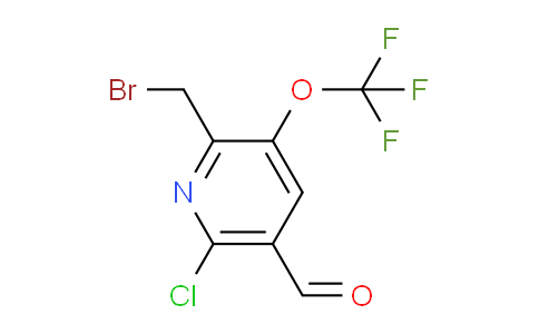AM56781 | 1806146-85-9 | 2-(Bromomethyl)-6-chloro-3-(trifluoromethoxy)pyridine-5-carboxaldehyde
