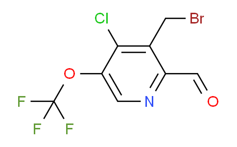 AM56788 | 1805930-76-0 | 3-(Bromomethyl)-4-chloro-5-(trifluoromethoxy)pyridine-2-carboxaldehyde
