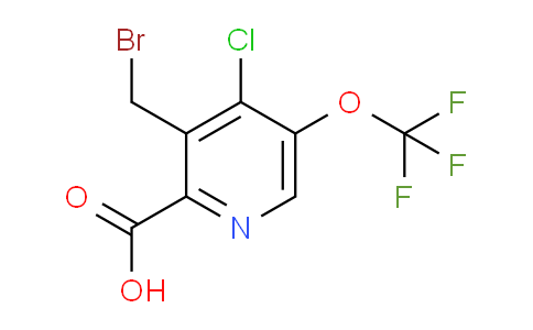 AM56800 | 1803641-11-3 | 3-(Bromomethyl)-4-chloro-5-(trifluoromethoxy)pyridine-2-carboxylic acid