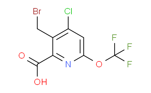 AM56801 | 1804797-80-5 | 3-(Bromomethyl)-4-chloro-6-(trifluoromethoxy)pyridine-2-carboxylic acid