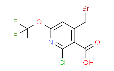 AM56803 | 1806242-81-8 | 4-(Bromomethyl)-2-chloro-6-(trifluoromethoxy)pyridine-3-carboxylic acid