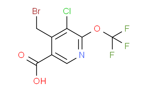 AM56804 | 1804797-93-0 | 4-(Bromomethyl)-3-chloro-2-(trifluoromethoxy)pyridine-5-carboxylic acid