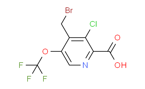 AM56805 | 1804700-39-7 | 4-(Bromomethyl)-3-chloro-5-(trifluoromethoxy)pyridine-2-carboxylic acid