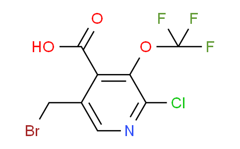 AM56808 | 1804797-98-5 | 5-(Bromomethyl)-2-chloro-3-(trifluoromethoxy)pyridine-4-carboxylic acid
