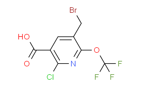 AM56812 | 1804700-42-2 | 3-(Bromomethyl)-6-chloro-2-(trifluoromethoxy)pyridine-5-carboxylic acid
