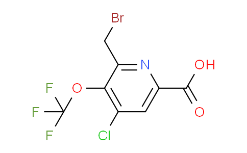 AM56816 | 1804620-33-4 | 2-(Bromomethyl)-4-chloro-3-(trifluoromethoxy)pyridine-6-carboxylic acid