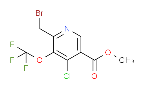 AM56817 | 1804792-25-3 | Methyl 2-(bromomethyl)-4-chloro-3-(trifluoromethoxy)pyridine-5-carboxylate