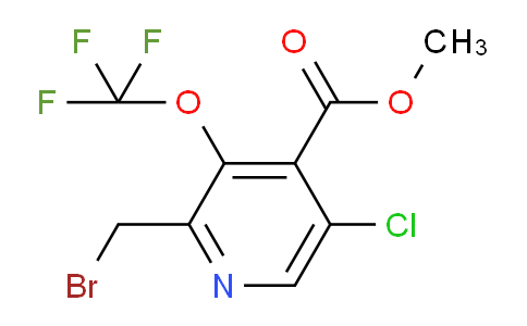 AM56823 | 1804792-30-0 | Methyl 2-(bromomethyl)-5-chloro-3-(trifluoromethoxy)pyridine-4-carboxylate