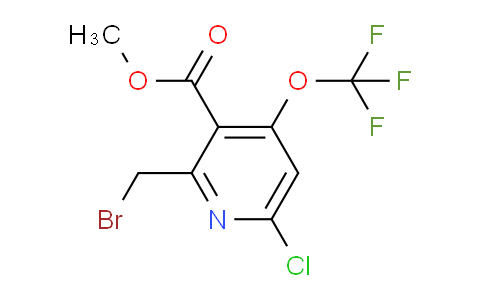 AM56825 | 1804553-99-8 | Methyl 2-(bromomethyl)-6-chloro-4-(trifluoromethoxy)pyridine-3-carboxylate