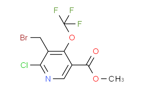 AM56826 | 1804319-65-0 | Methyl 3-(bromomethyl)-2-chloro-4-(trifluoromethoxy)pyridine-5-carboxylate