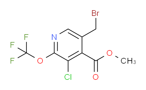 AM56831 | 1804620-41-4 | Methyl 5-(bromomethyl)-3-chloro-2-(trifluoromethoxy)pyridine-4-carboxylate