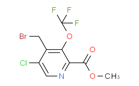 AM56835 | 1804006-14-1 | Methyl 4-(bromomethyl)-5-chloro-3-(trifluoromethoxy)pyridine-2-carboxylate