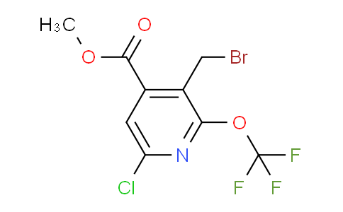 AM56837 | 1804554-69-5 | Methyl 3-(bromomethyl)-6-chloro-2-(trifluoromethoxy)pyridine-4-carboxylate