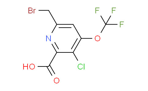 AM56838 | 1804620-35-6 | 6-(Bromomethyl)-3-chloro-4-(trifluoromethoxy)pyridine-2-carboxylic acid