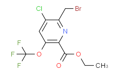 AM56839 | 1806227-38-2 | Ethyl 2-(bromomethyl)-3-chloro-5-(trifluoromethoxy)pyridine-6-carboxylate