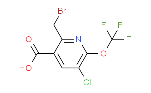 AM56841 | 1806242-55-6 | 2-(Bromomethyl)-5-chloro-6-(trifluoromethoxy)pyridine-3-carboxylic acid