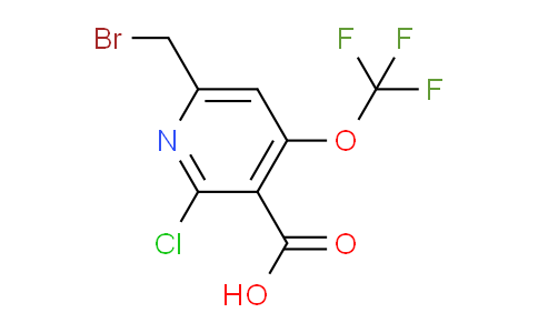 AM56843 | 1806147-23-8 | 6-(Bromomethyl)-2-chloro-4-(trifluoromethoxy)pyridine-3-carboxylic acid