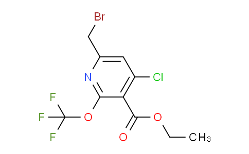 AM56845 | 1804620-53-8 | Ethyl 6-(bromomethyl)-4-chloro-2-(trifluoromethoxy)pyridine-3-carboxylate