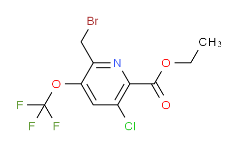 AM56846 | 1804703-33-0 | Ethyl 2-(bromomethyl)-5-chloro-3-(trifluoromethoxy)pyridine-6-carboxylate