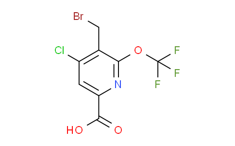 AM56849 | 1806102-79-3 | 3-(Bromomethyl)-4-chloro-2-(trifluoromethoxy)pyridine-6-carboxylic acid