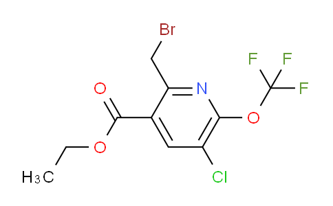 AM56851 | 1806227-54-2 | Ethyl 2-(bromomethyl)-5-chloro-6-(trifluoromethoxy)pyridine-3-carboxylate