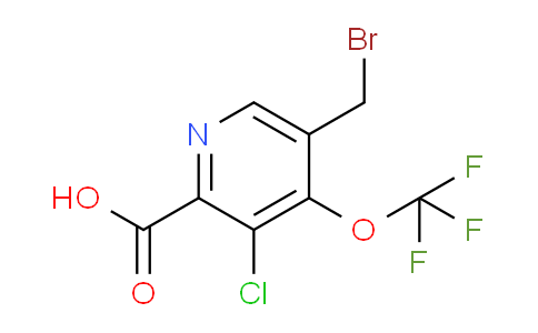 AM56855 | 1803641-15-7 | 5-(Bromomethyl)-3-chloro-4-(trifluoromethoxy)pyridine-2-carboxylic acid