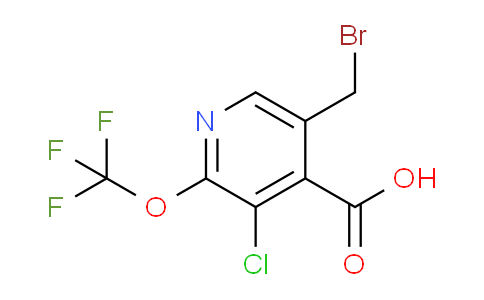 AM56857 | 1804700-36-4 | 5-(Bromomethyl)-3-chloro-2-(trifluoromethoxy)pyridine-4-carboxylic acid