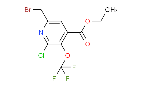 AM56858 | 1804319-87-6 | Ethyl 6-(bromomethyl)-2-chloro-3-(trifluoromethoxy)pyridine-4-carboxylate