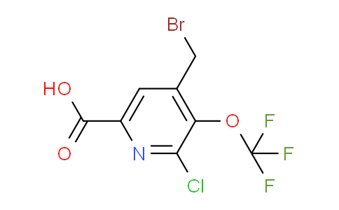 AM56859 | 1806147-50-1 | 4-(Bromomethyl)-2-chloro-3-(trifluoromethoxy)pyridine-6-carboxylic acid