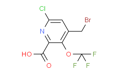AM56860 | 1804319-15-0 | 4-(Bromomethyl)-6-chloro-3-(trifluoromethoxy)pyridine-2-carboxylic acid