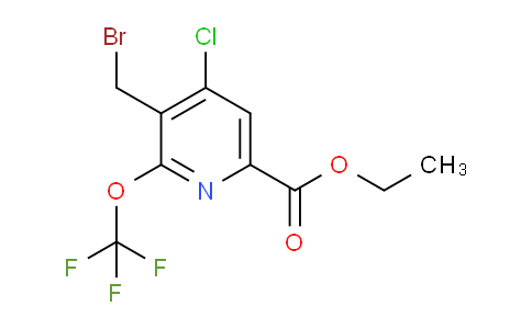 AM56862 | 1804620-67-4 | Ethyl 3-(bromomethyl)-4-chloro-2-(trifluoromethoxy)pyridine-6-carboxylate