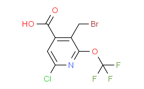 AM56869 | 1804792-14-0 | 3-(Bromomethyl)-6-chloro-2-(trifluoromethoxy)pyridine-4-carboxylic acid