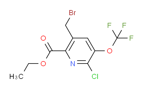 AM56875 | 1804703-51-2 | Ethyl 5-(bromomethyl)-2-chloro-3-(trifluoromethoxy)pyridine-6-carboxylate